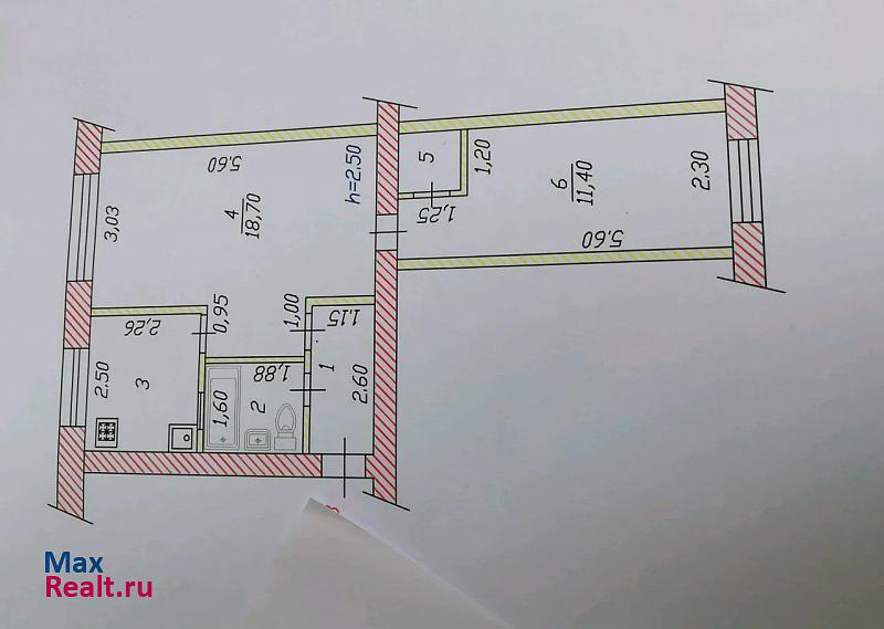 улица Чапаева, 9к1 Чебоксары квартира