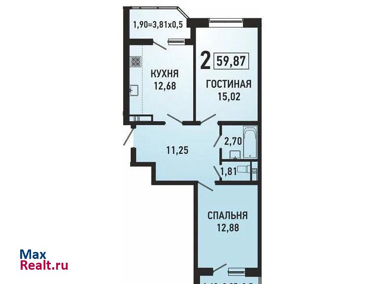 улица им. Героя Сарабеева В.И., 5к5 Краснодар квартира