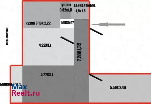 улица Фадеева, 59 Самара квартира