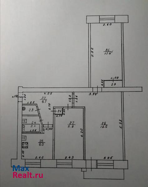 Первомайский район, Пролетарская улица, 34 Киров квартира