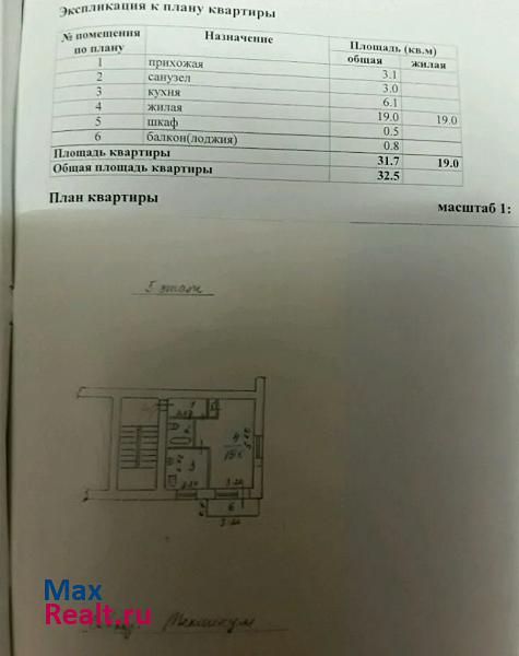 улица Совхоз-Техникум, 48 Пенза квартира