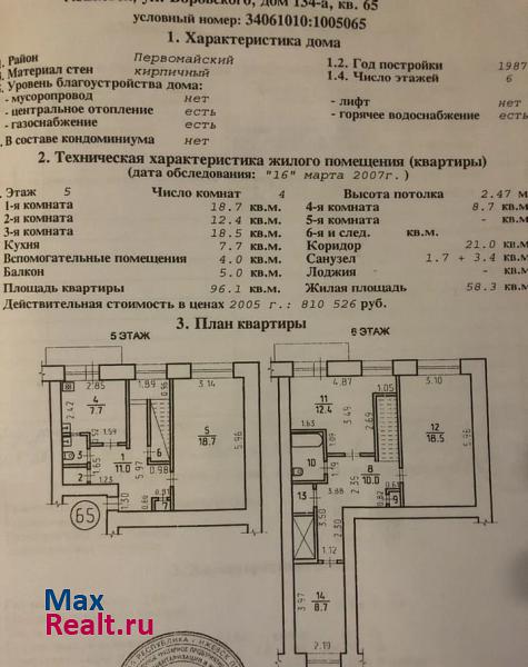 улица Воровского, 134А Ижевск квартира