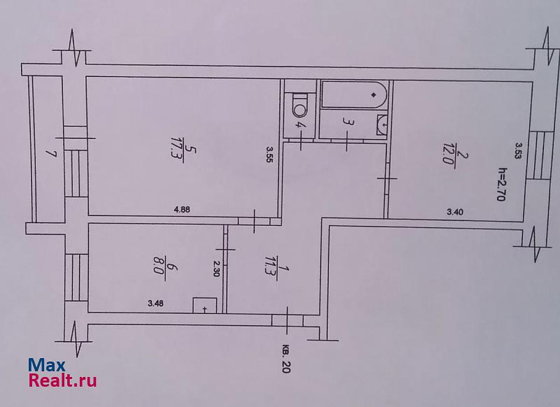 Ленинский район, микрорайон Энергетики, улица Говорова, 48А Красноярск квартира