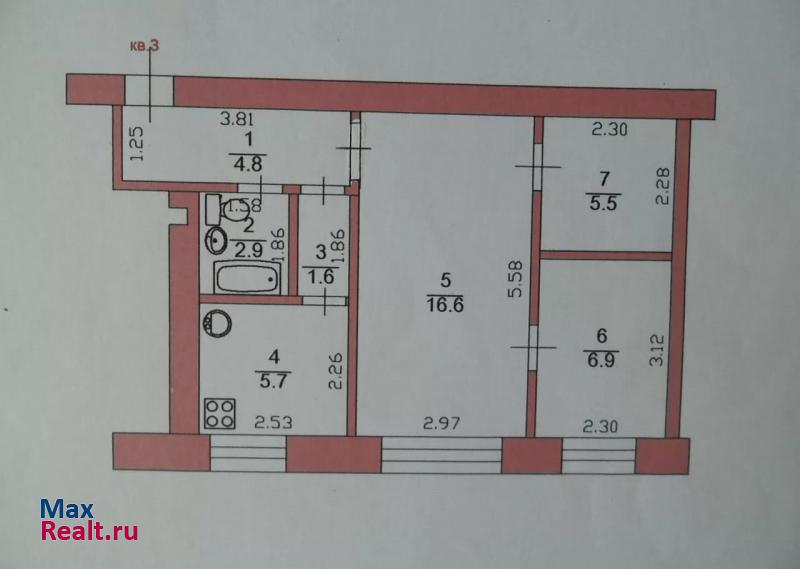 улица Леваневского, 62 Кузнецк купить квартиру