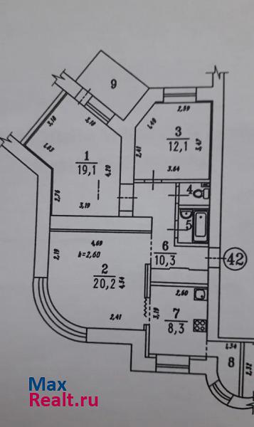 проспект Мира, 57к1 Омск квартира