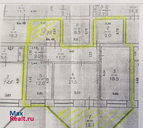 улица Тимирязева, 3к1 Нижний Новгород квартира