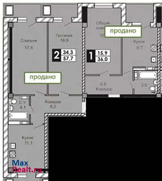 33-й микрорайон, 19 Ангарск купить квартиру