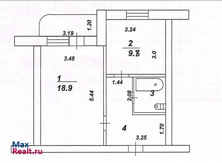 Коммунальная улица, 3 Нововоронеж купить квартиру