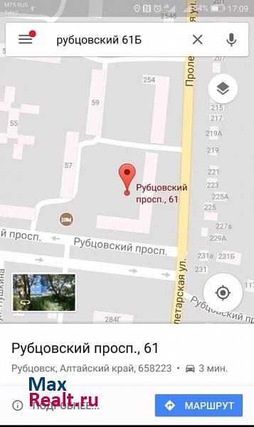 купить гараж Рубцовск Рубцовский проспект, 61