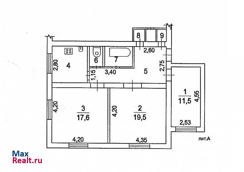 Рабочая улица, 15 Электросталь купить квартиру