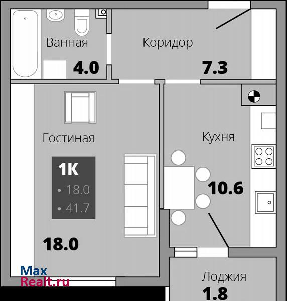 Малоярославская улица, 16 Калининград купить квартиру