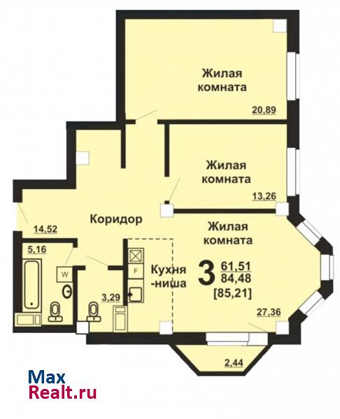 посёлок Западный, Светлая улица, 1 Челябинск купить квартиру