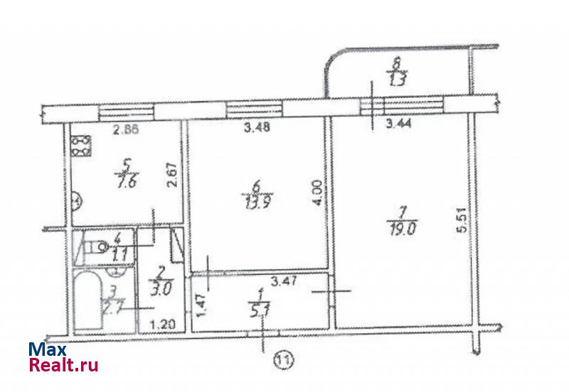 21-я Амурская улица, 41/1 Омск купить квартиру