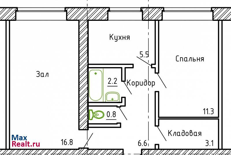 посёлок Зелёный, Школьная улица Платоновка купить квартиру