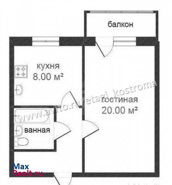 микрорайон Малышково Кострома купить квартиру