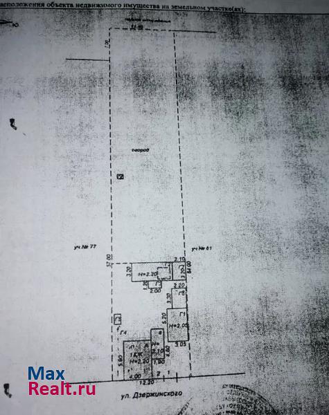 Россошь улица Дзержинского, 79 частные дома