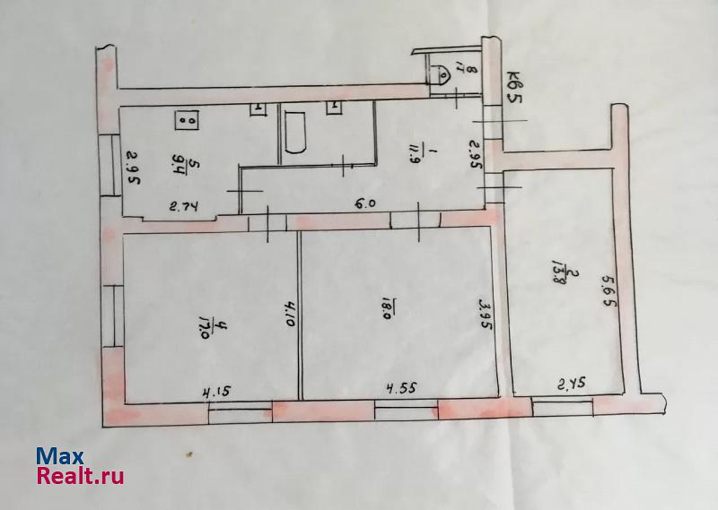 Первомайская улица, 33 Черкесск продам квартиру