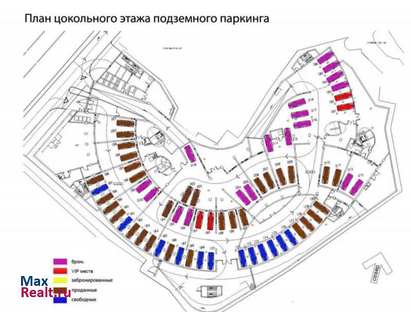 микрорайон Светлана, проспект Пушкина, 6 Сочи машиноместо купить