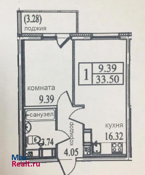 посёлок Парголово, улица Архитектора Белова, 5к1 Санкт-Петербург квартира