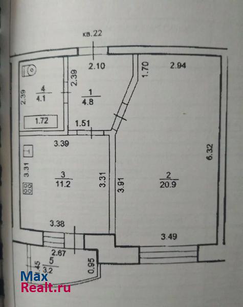 Дагестанская улица, 14/1 Уфа квартира