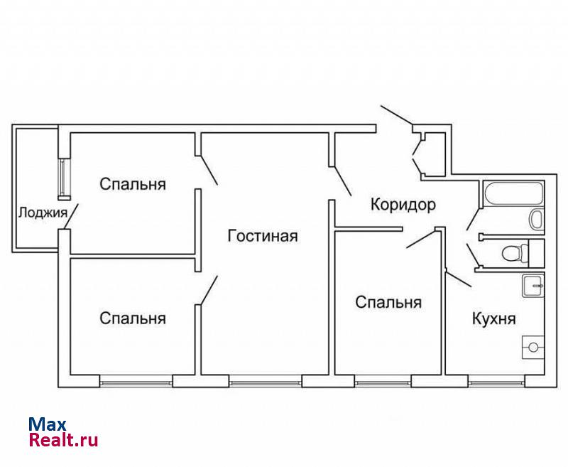 улица Фёдора Полетаева, 17к1 Москва квартира