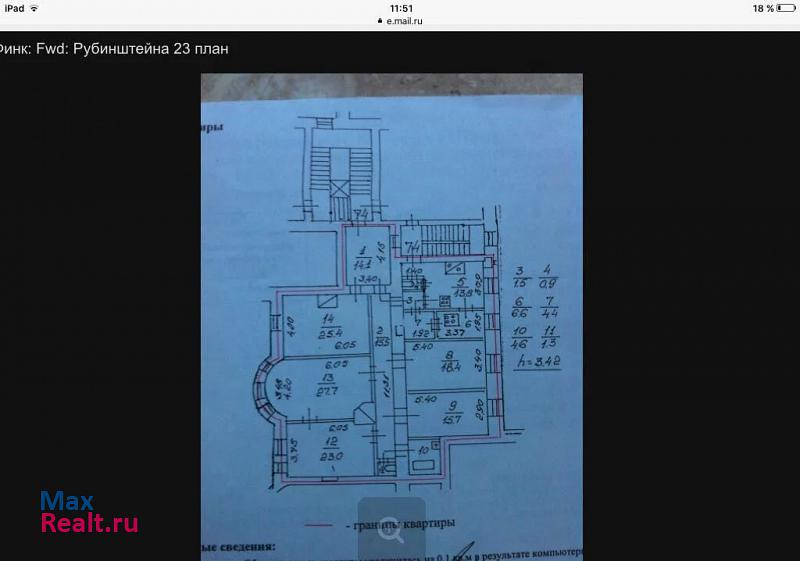 улица Рубинштейна, 23 Санкт-Петербург квартира