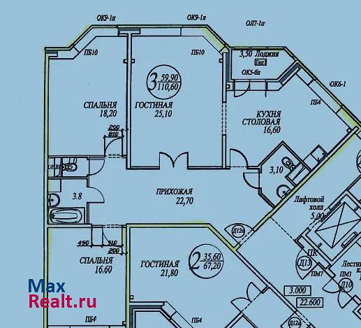 село Рождествено, жилой комплекс Новоснегирёвский, Сиреневый бульвар, 21 Рождествено квартира