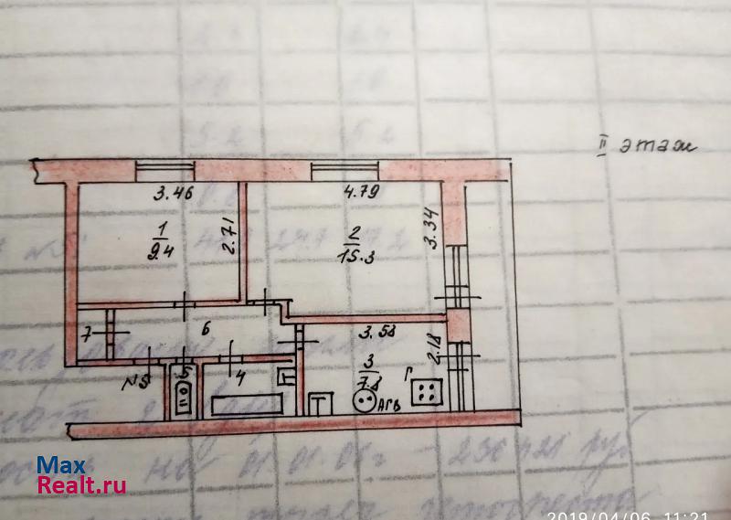 Рыбинская улица, 51 Пошехонье квартира