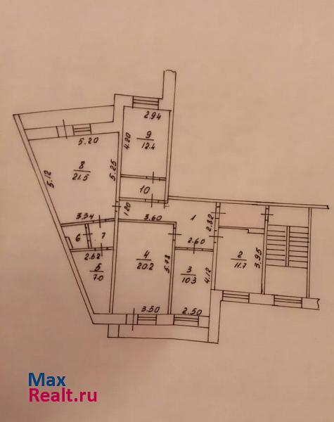 микрорайон Стахановский, 4 Бородино квартира