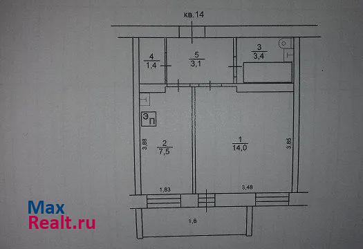 посёлок Кривой Порог, Кольцевая улица, 10А Кемь квартира