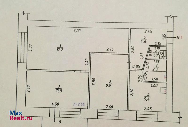 поселок городского типа Краснобродский, Новая улица, 53 Краснобродский квартира