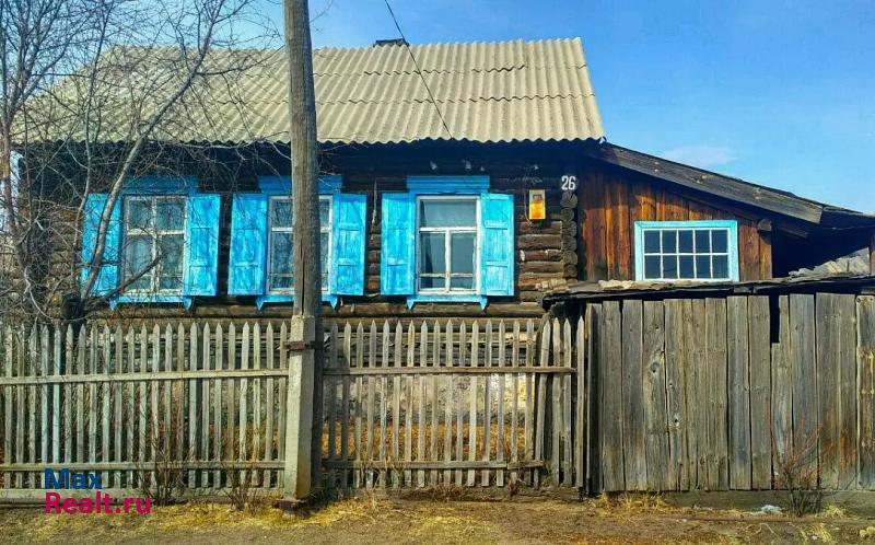 купить частный дом Шилка посёлок городского типа Холбон