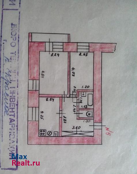 гравийный карьер, ул. Новая, д. 56, кв.5 Красное-на-Волге квартира