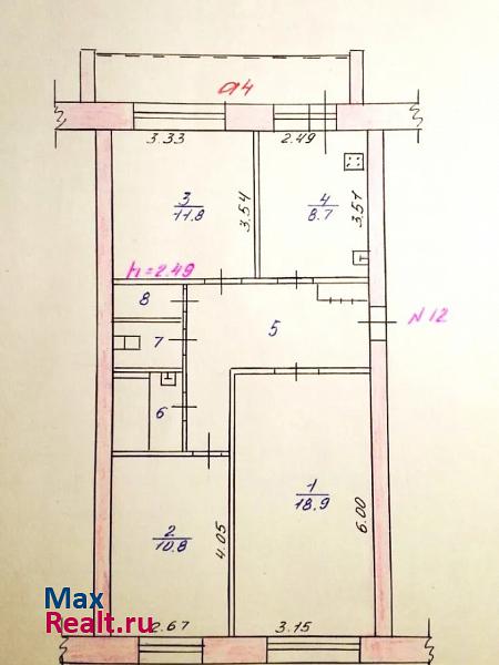 ул.Солнечная, 4 Рефтинский квартира