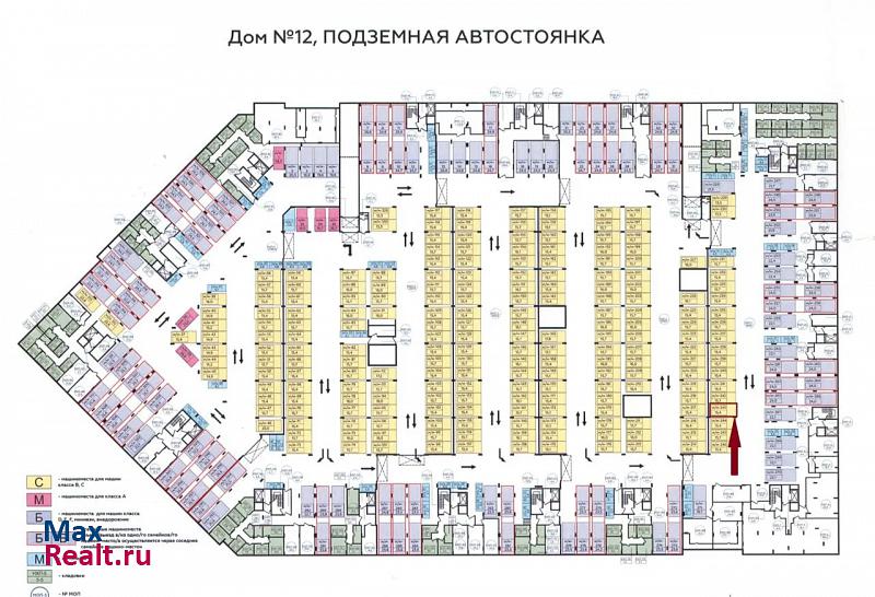 Москва, поселение Сосенское, жилой комплекс Скандинавия, к12/2 Коммунарка машиноместо купить