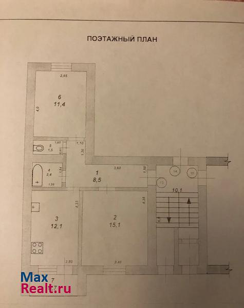 рабочий посёлок Комсомольский, 2-й микрорайон, 45 Комсомольский квартира