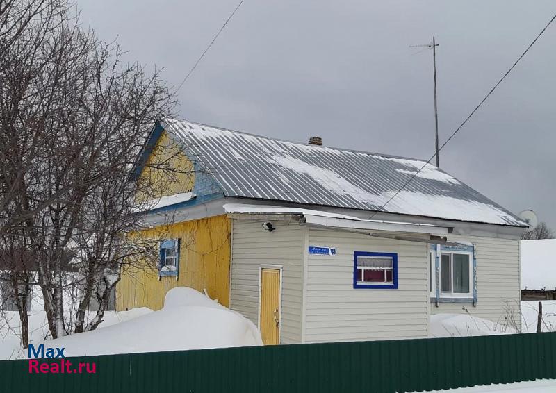 купить частный дом Бураево деревня Крещенка, Полевая улица