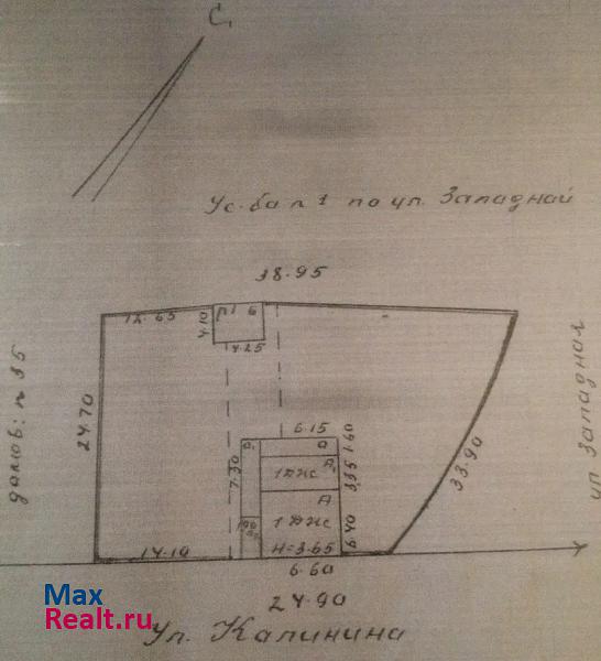 купить частный дом Чаплыгин ул Калинина, д37