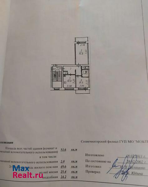 деревня Новая, 17 Поварово квартира