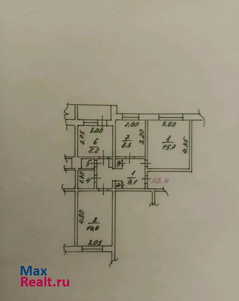 6-й микрорайон, 47 Шарыпово квартира