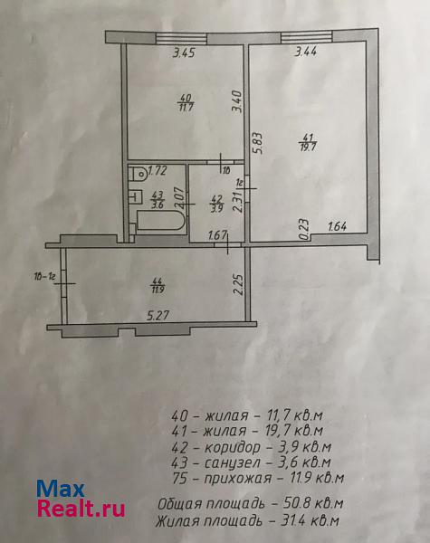 3-й микрорайон, 15 Десногорск квартира