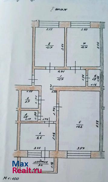 Чувашская Республика, улица Курчатова, 7Б Мариинский Посад квартира