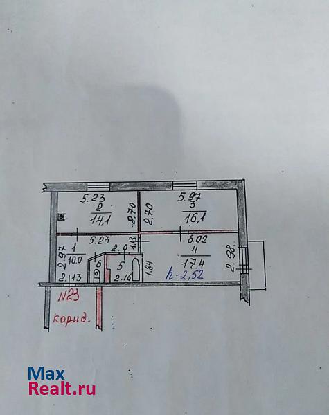 рабочий посёлок Скальный, улица Смирнова, 19 Чусовой квартира