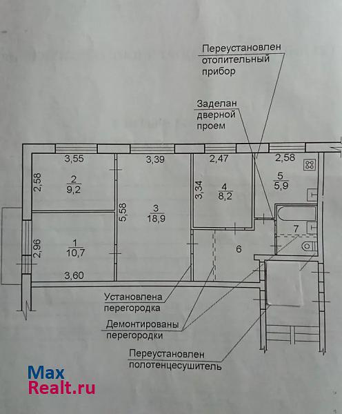 Тюменская область, Ханты-Мансийский автономный округ, улица 60 лет Октября, 7Б Нижневартовск квартира