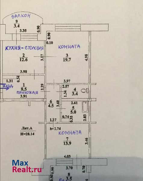 посёлок городского типа Шушенское, 4-й микрорайон, 10 Шушенское квартира