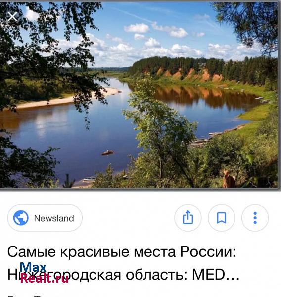 Шатки сельское поселение Красноборский сельсовет, село Пасьяново