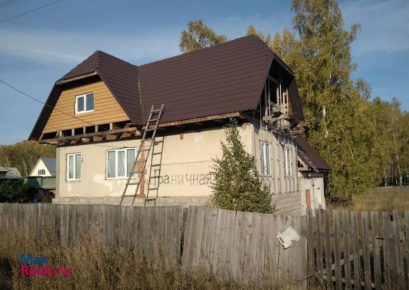 Ордынское рабочий посёлок Ордынское, Граничная улица