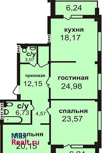 городское поселение Краснообск, рабочий посёлок Краснообск, 6-й микрорайон, 11 Краснообск купить квартиру