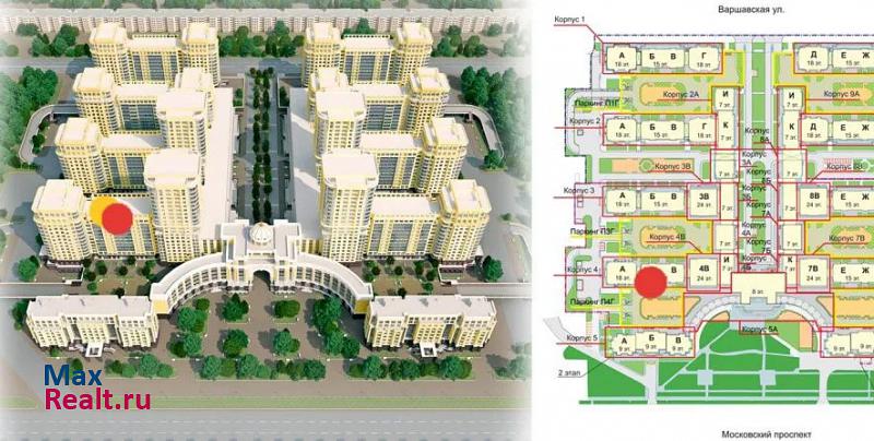 Московский проспект, 183-185 Санкт-Петербург купить квартиру