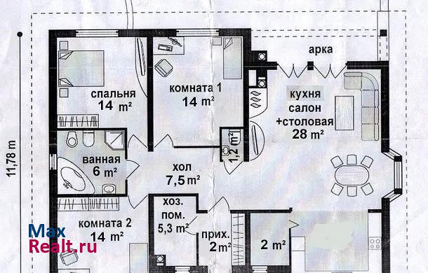 Казань деревня Кзыл-Иль, коттеджный посёлок Тургай частные дома